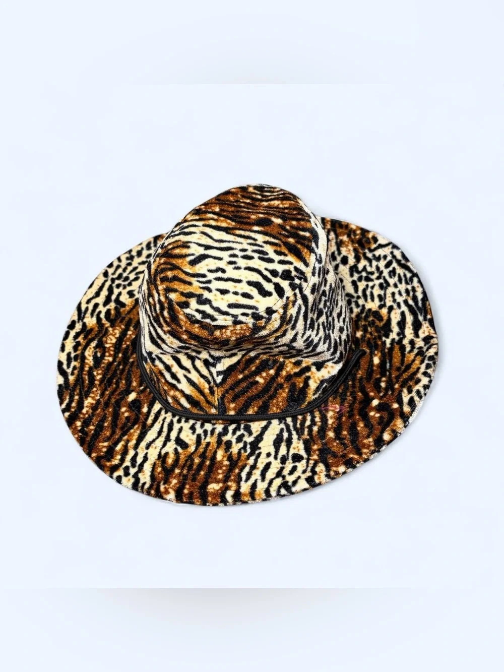 Y2K Animal Print Cowgirl Hat by J Hats!